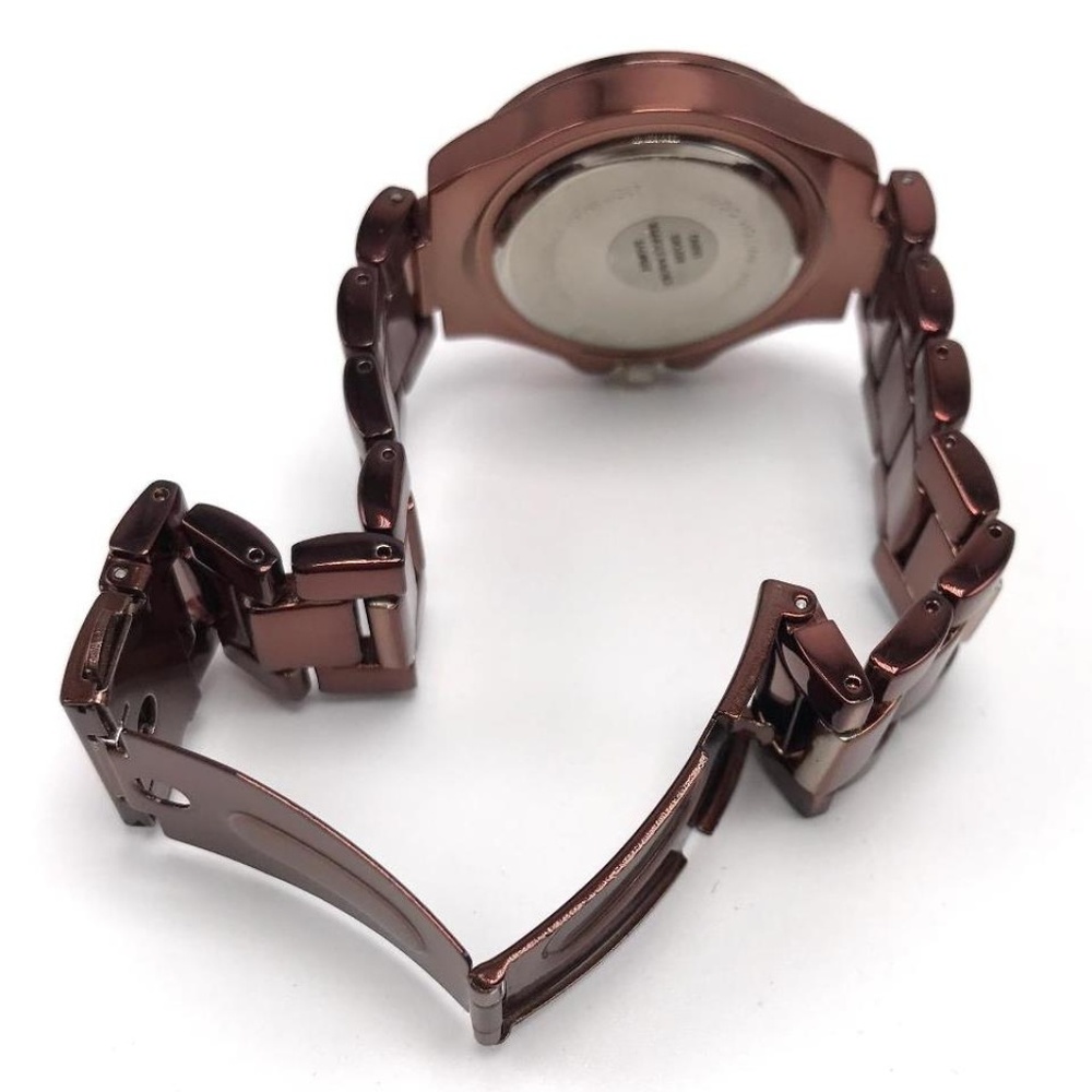 AccuTIME Women's Scoop Quartz Bracelet Watch - Picture 4 of 6